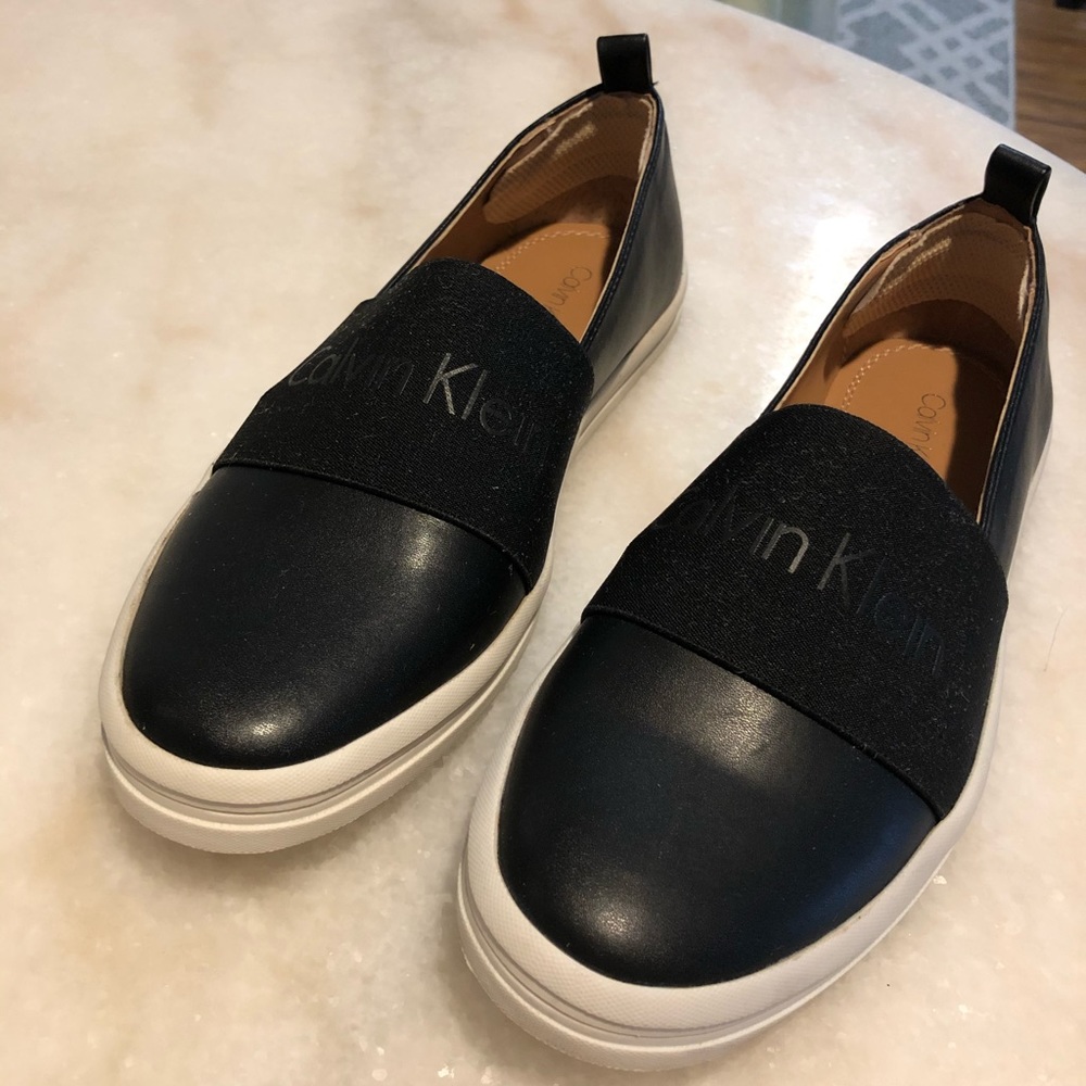 Calvin Klein Women’s Slip Ons - Black